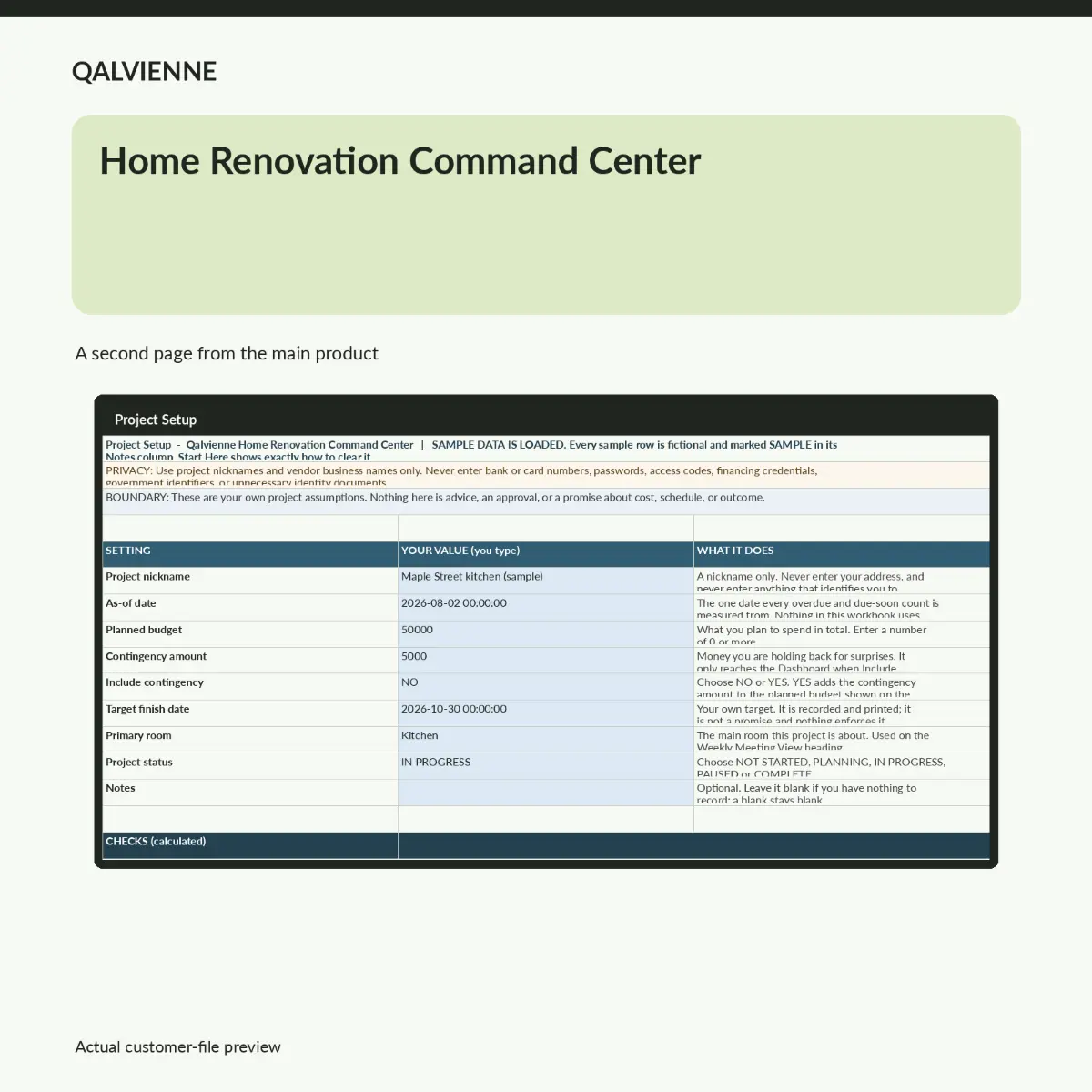 Home Renovation Command Center, photo 4