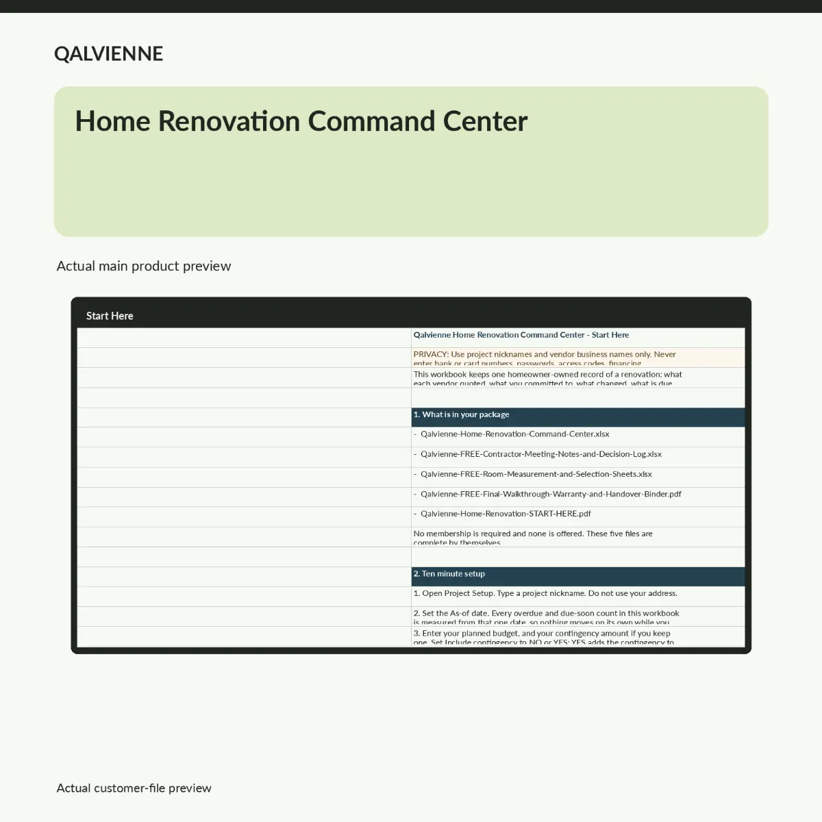 Home Renovation Command Center, photo 3