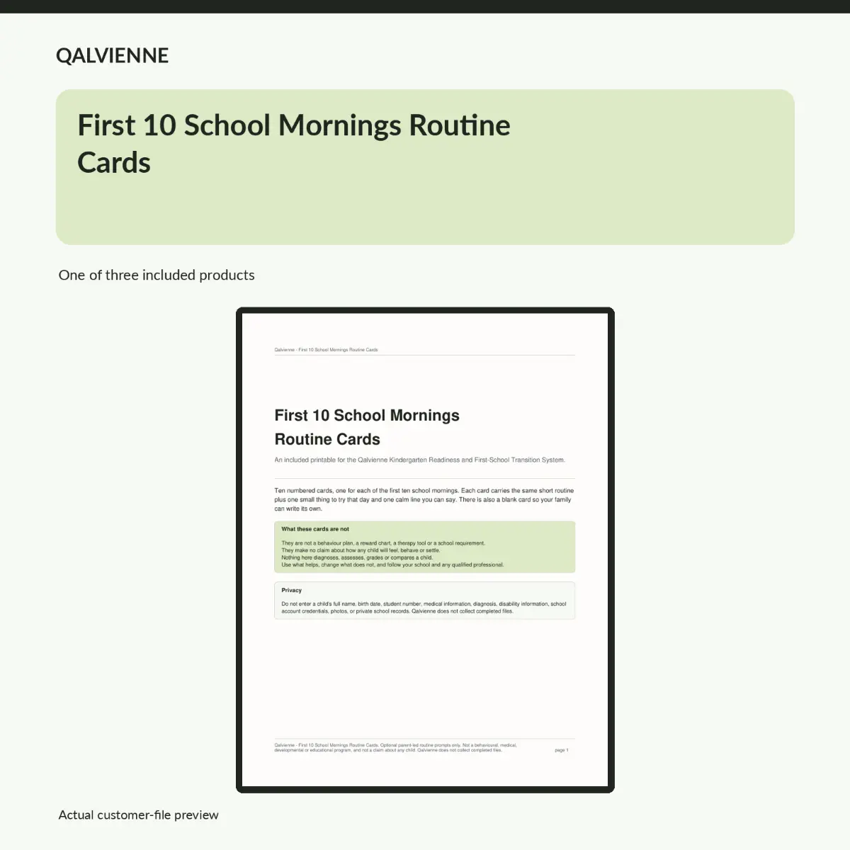 Kindergarten Readiness and First-School Transition System, photo 5