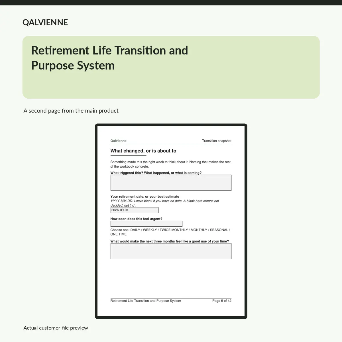 Retirement Life Transition and Purpose System, photo 4