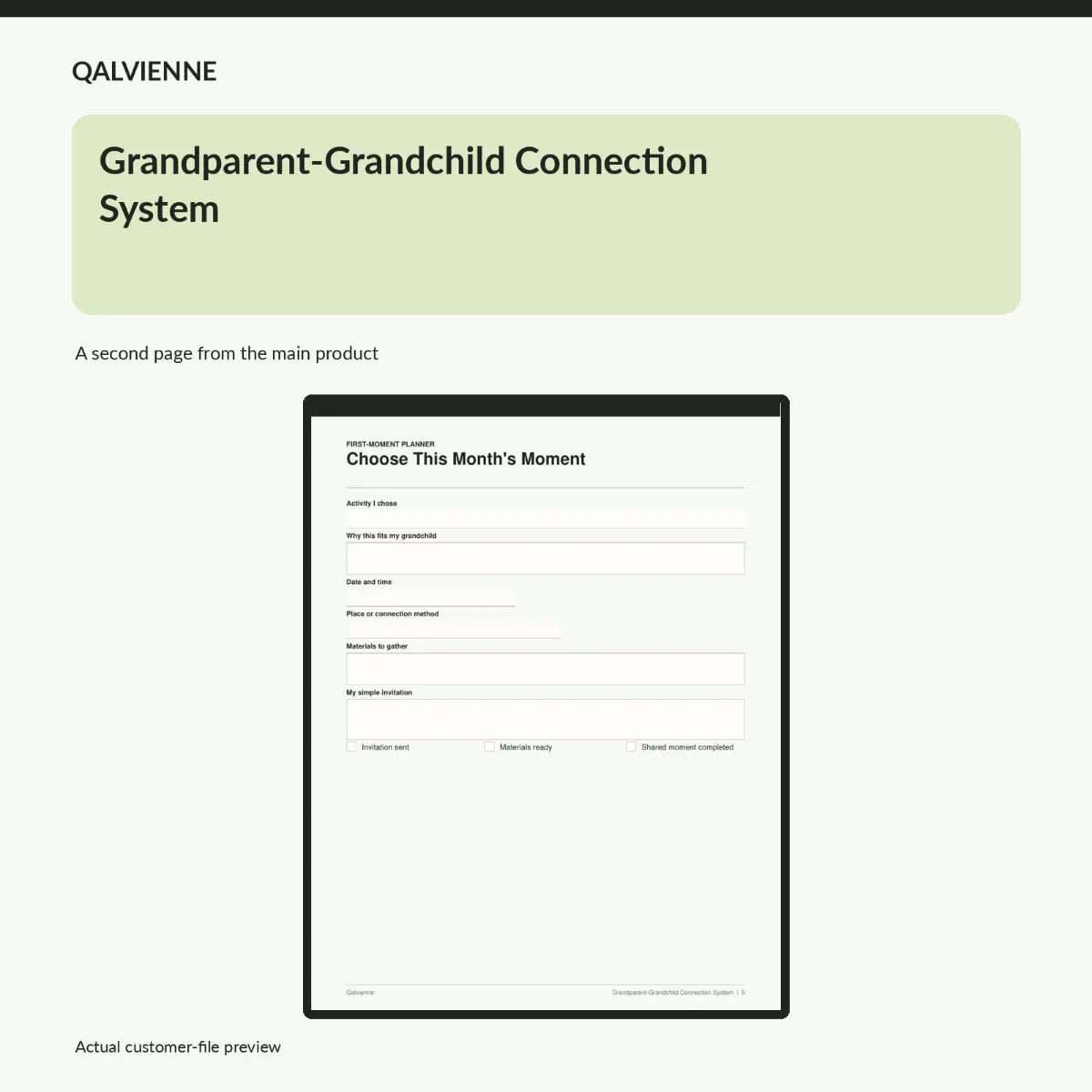 Grandparent-Grandchild Connection System, photo 4