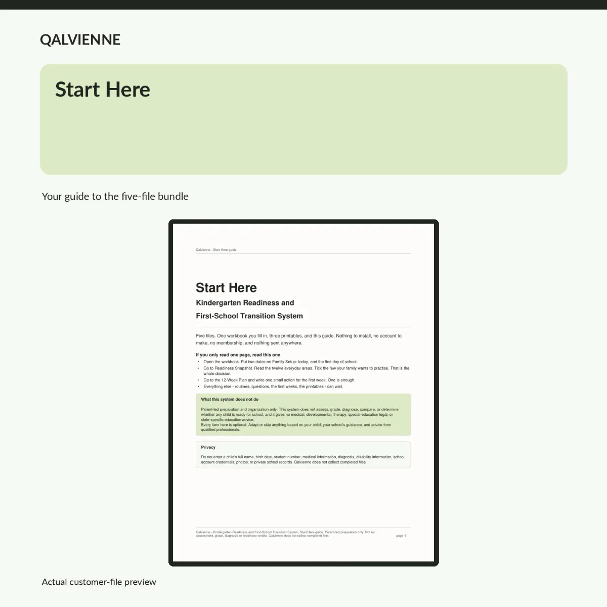 Kindergarten Readiness and First-School Transition System, photo 6